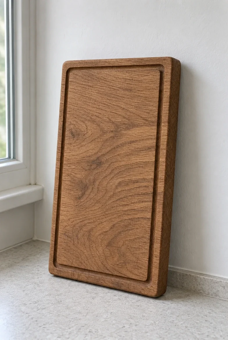 Oak cutting board