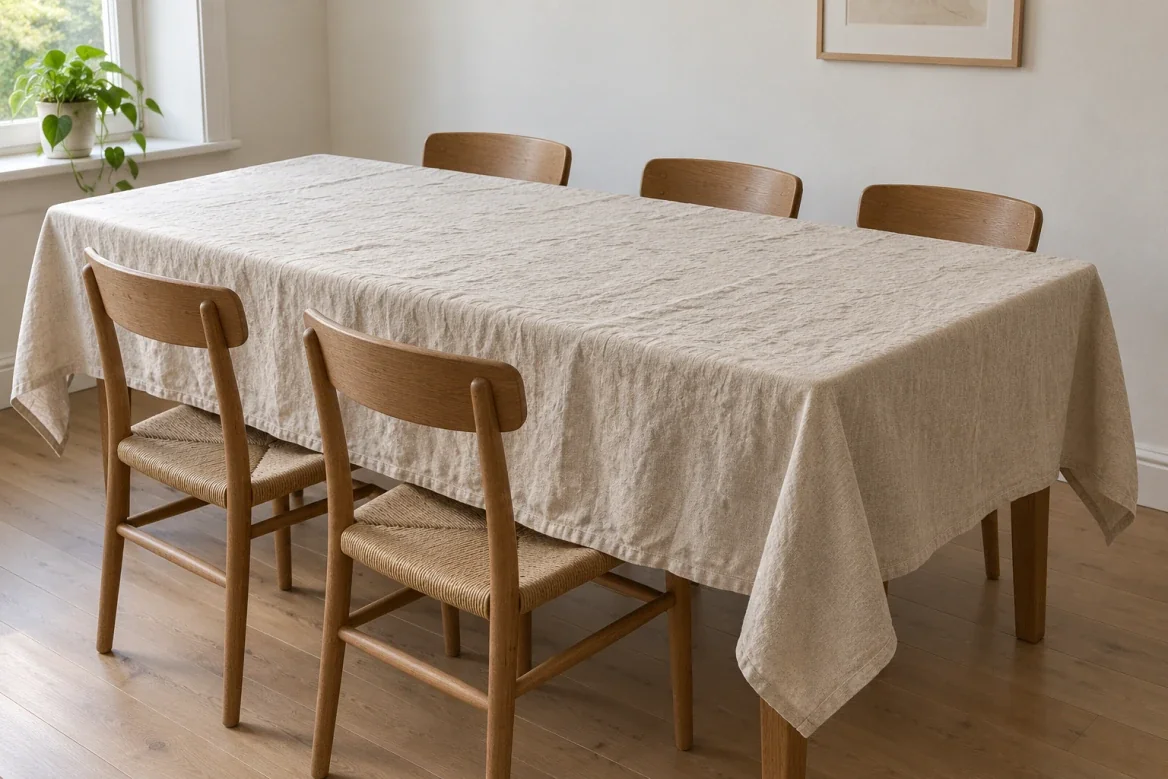 Linen tablecloth 180 × 280 cm