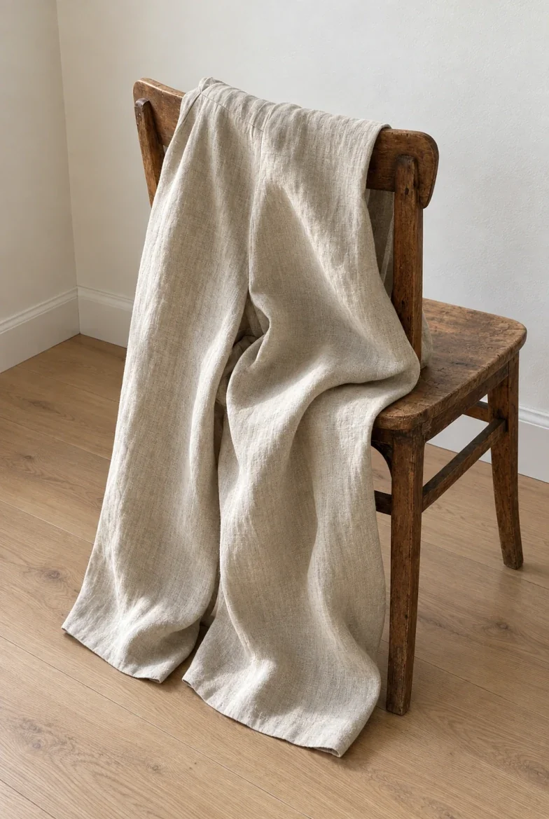 Relaxed linen trousers